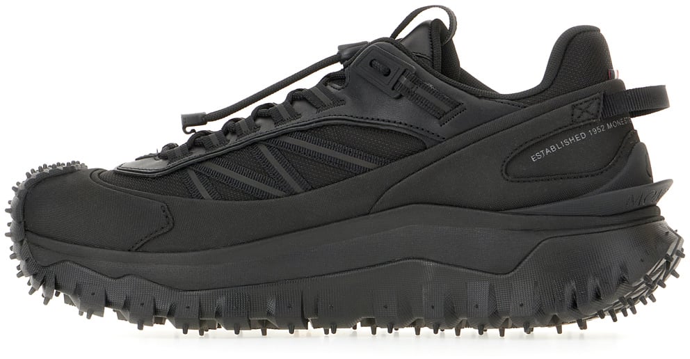 Moncler White fabric Trailgrip GTX sneakers Wit