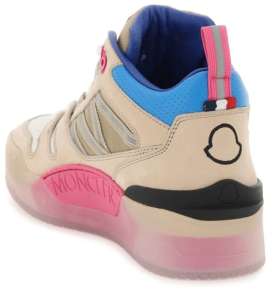 Moncler Moncler Multi Color Pivot Sneakers Beige