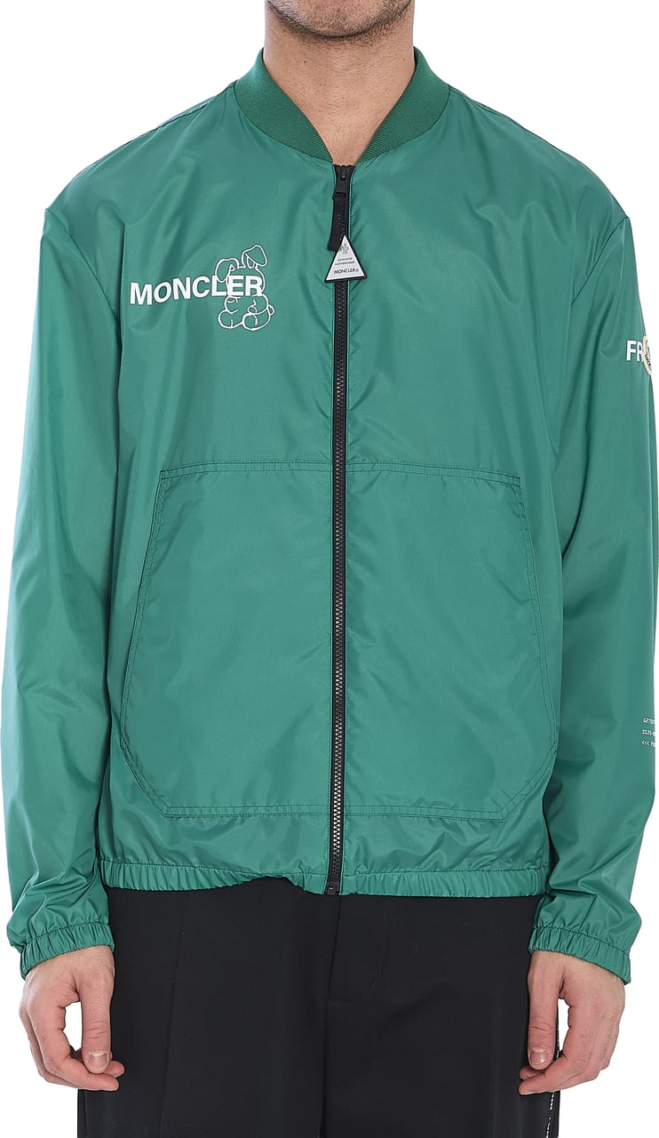 Moncler Ostria bomber jacket Groen