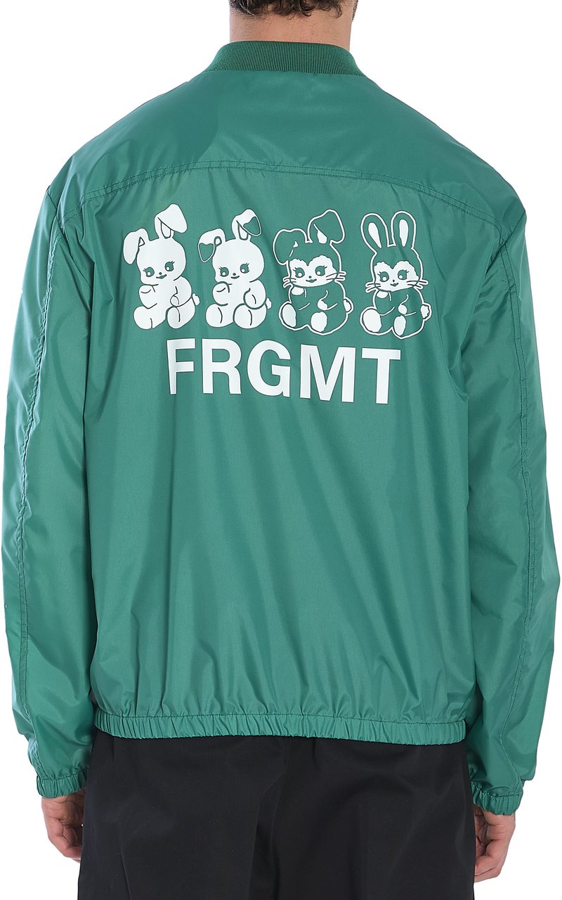 Moncler Ostria bomber jacket Groen