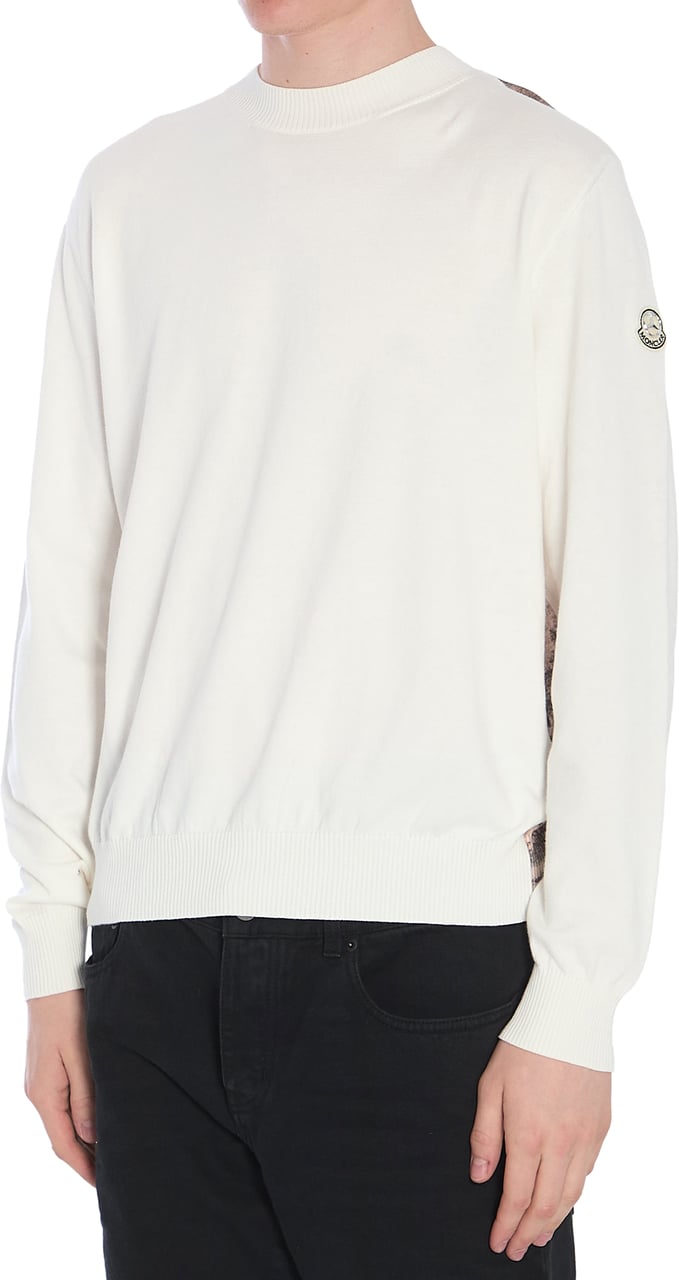 Moncler Printed sweater Wit