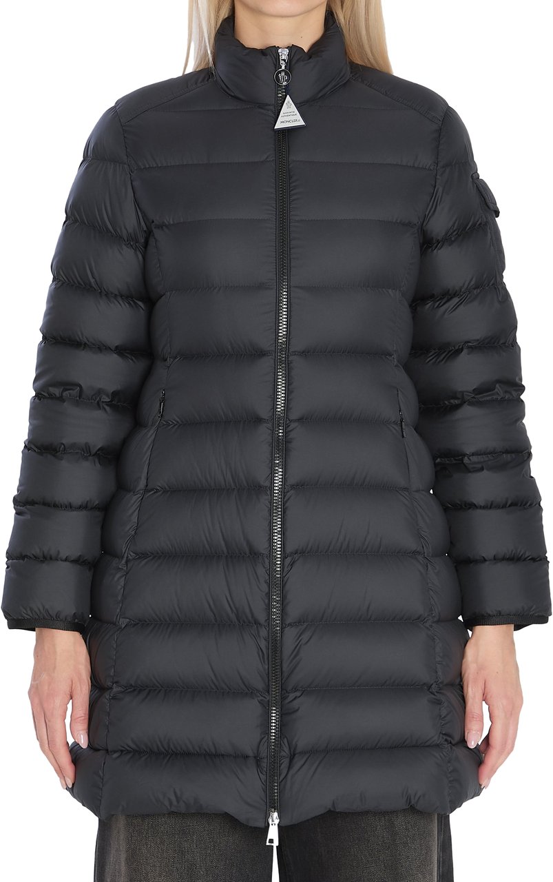 Moncler Midi Igesse puffer jacket Zwart