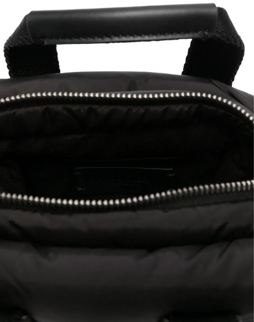 Moncler Quilted Micro Caradoc Shoulder Bag Zwart
