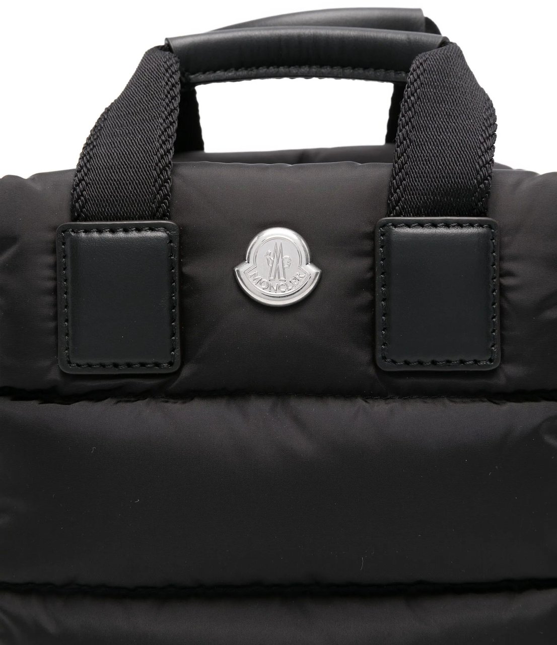Moncler Quilted Micro Caradoc Shoulder Bag Zwart