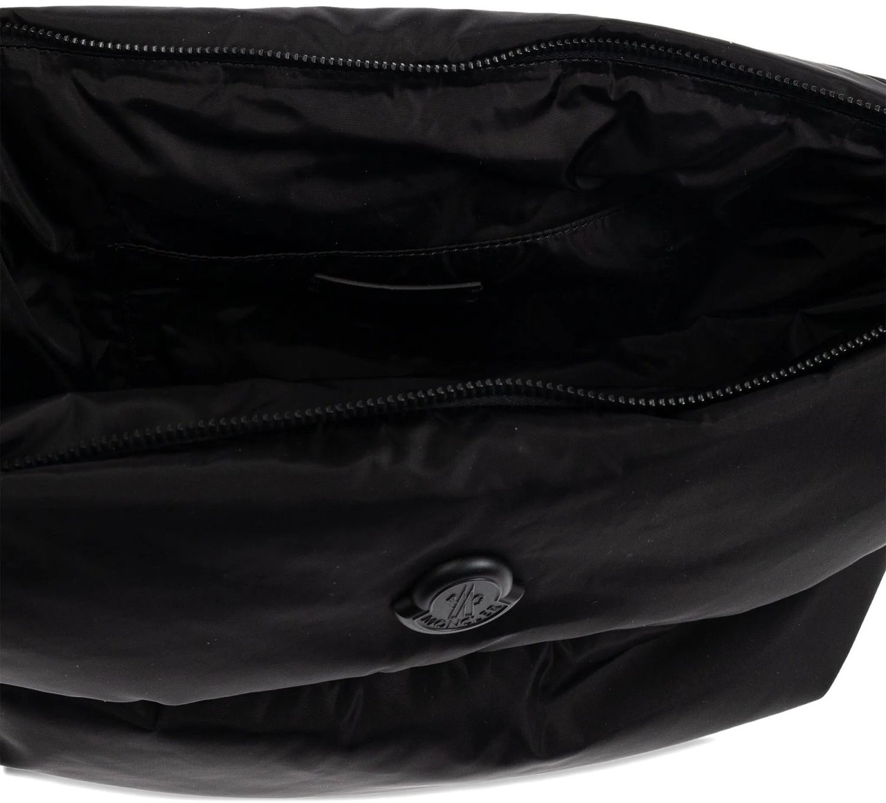 Moncler Black Caradoc Quilted Laptop Case Zwart