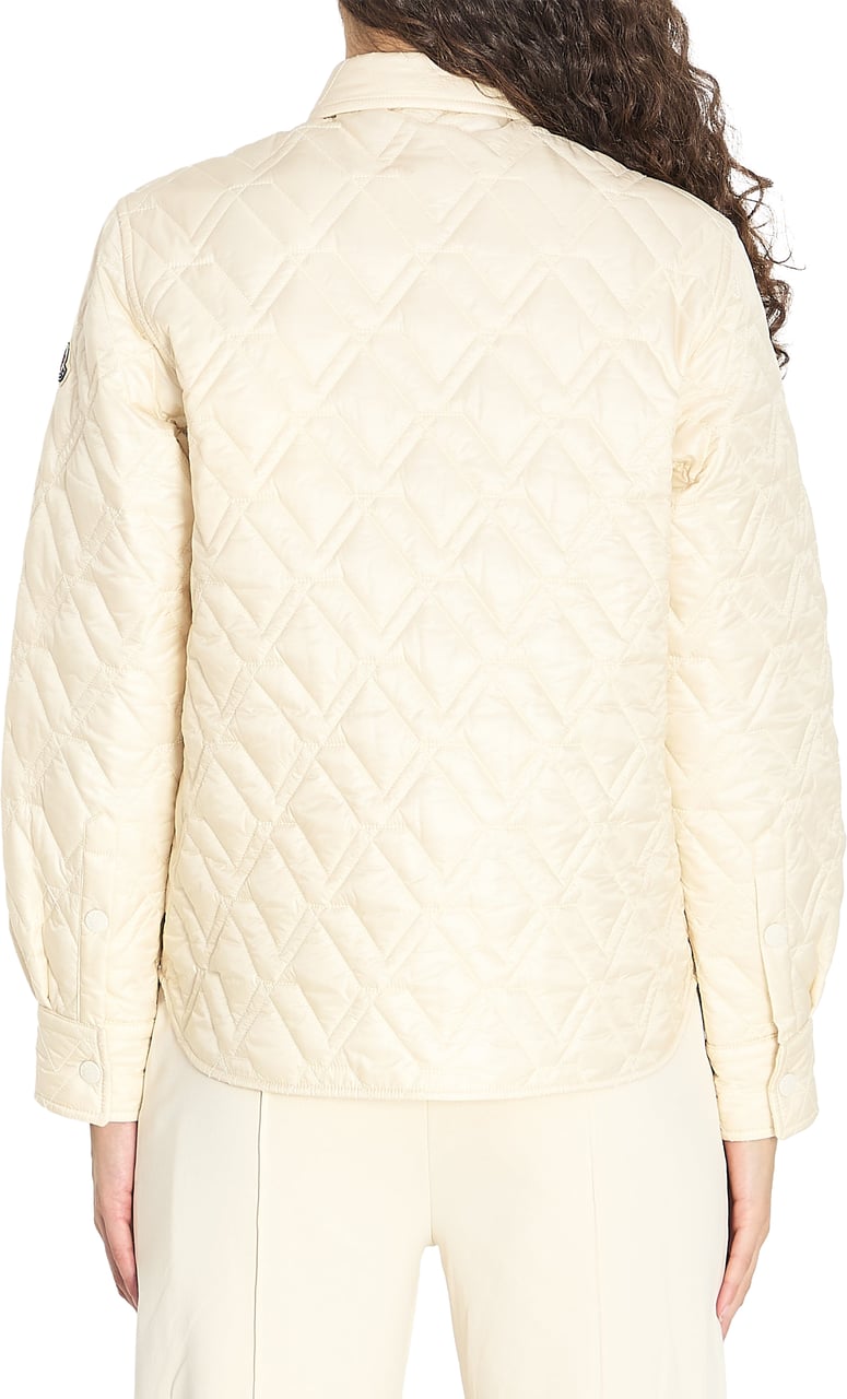 Moncler Quilted shirt Beige