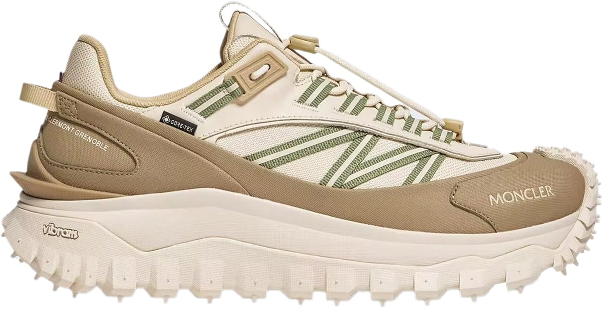Moncler Heren Trailgrip Gtx Low Top Sneakers Beige