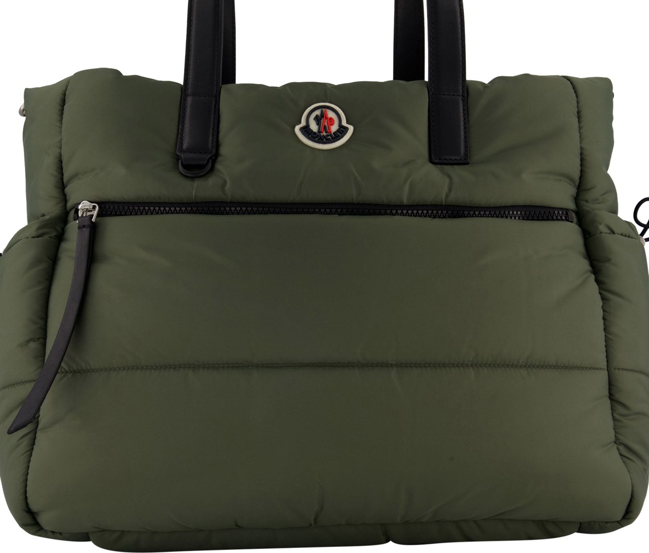 Moncler Moncler Baby Unisex Luiertas In Army Groen