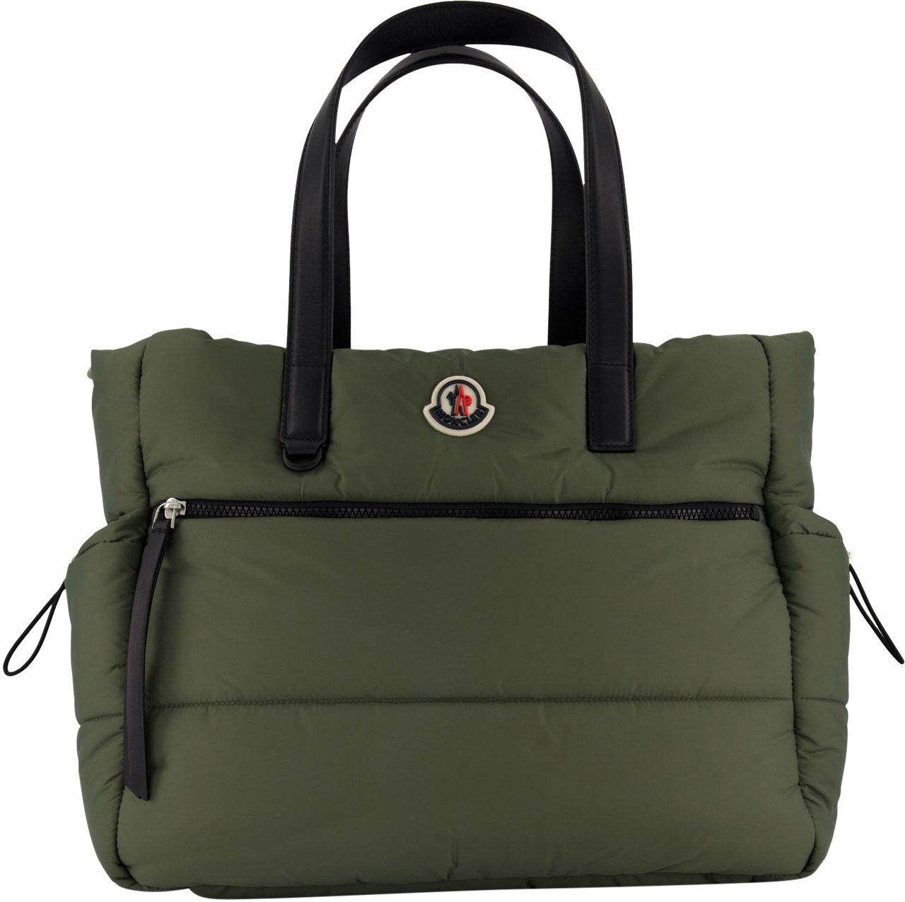 Moncler Moncler Baby Unisex Luiertas In Army Groen