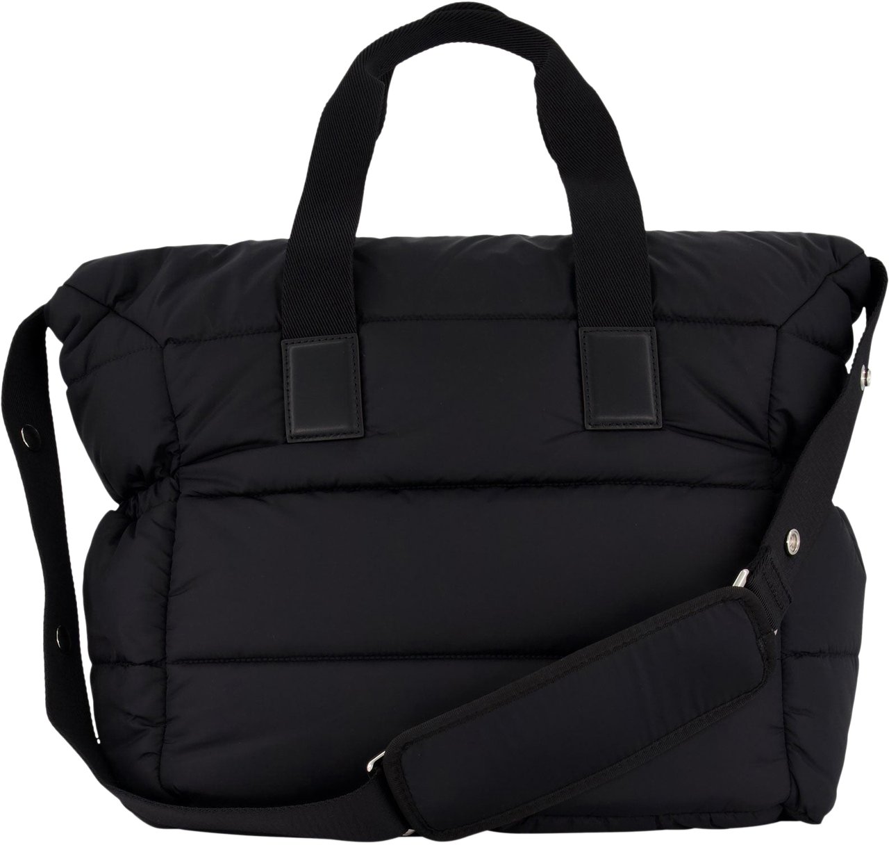 Moncler Moncler Baby Unisex Luiertas In Zwart Zwart