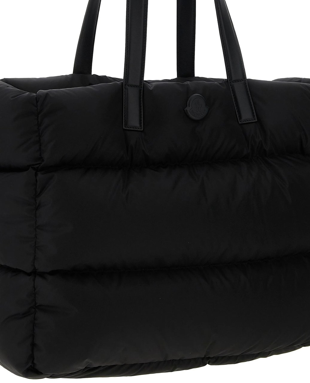 Moncler New Caradoc Large Padded Nylon Tote Zwart