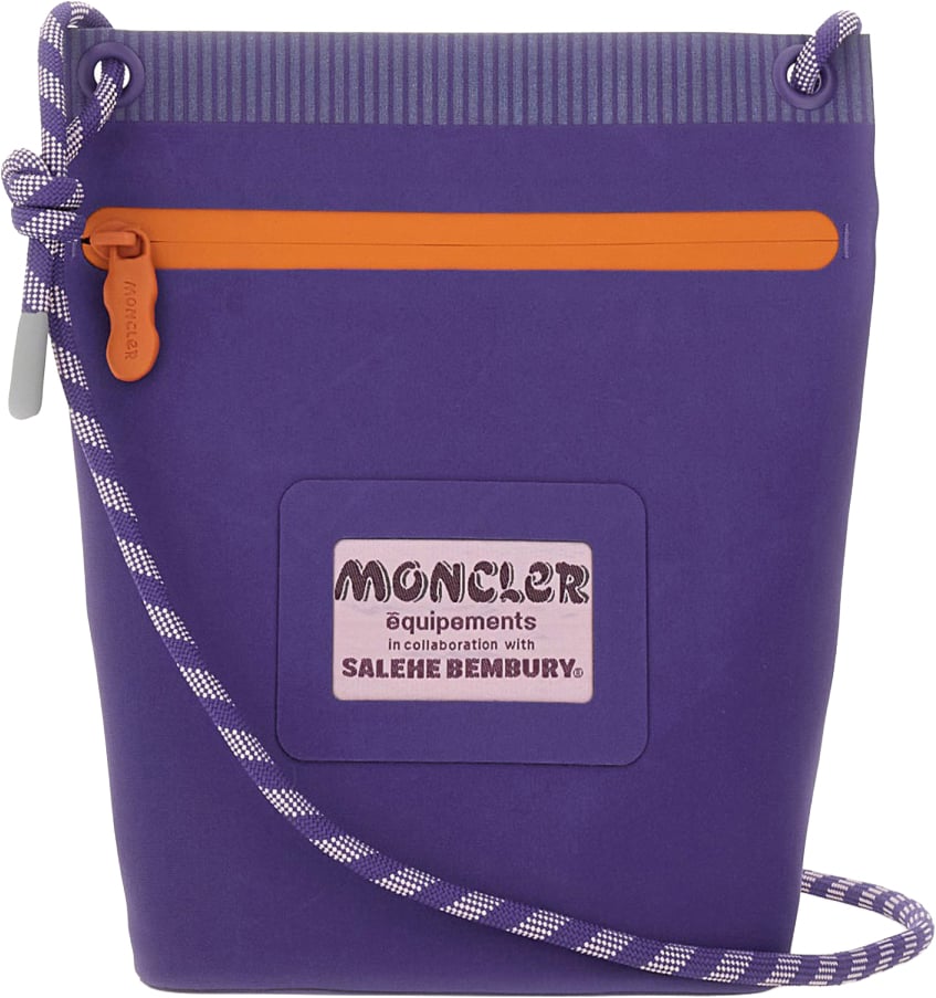 Moncler "Amoeba By Salehe Bembury" Clutch Bag Zwart