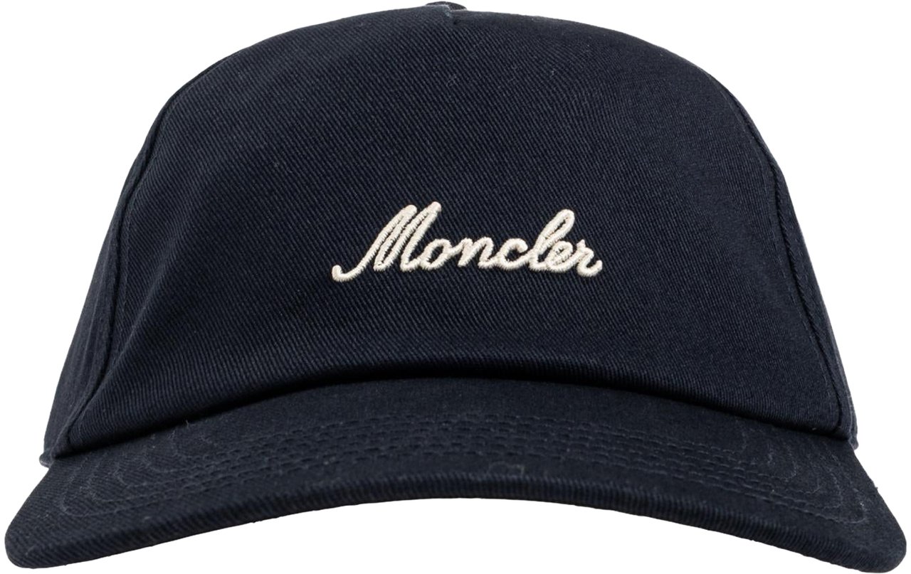 Moncler Heren Baseball Cap Blauw