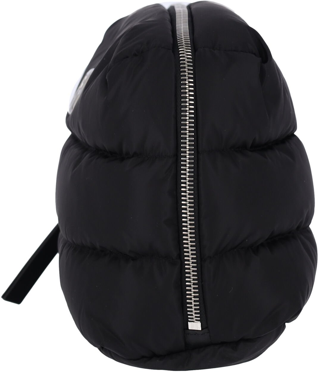 Moncler Black Caradoc Quilted Padded Pouch Zwart