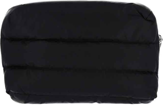 Moncler Black Caradoc Quilted Padded Pouch Zwart