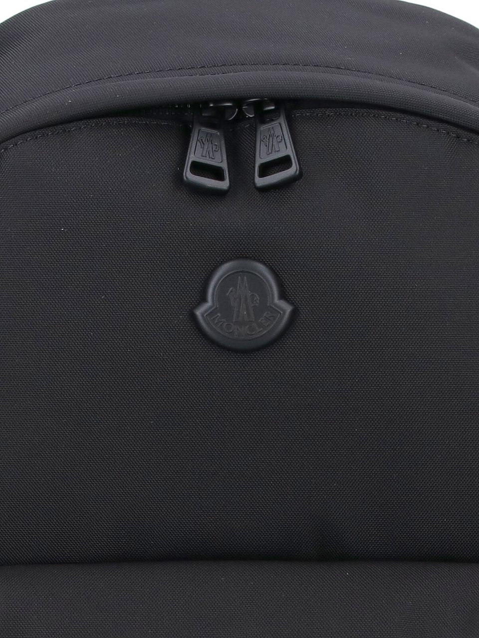 Moncler Black New Pierrick Nylon Backpack Zwart