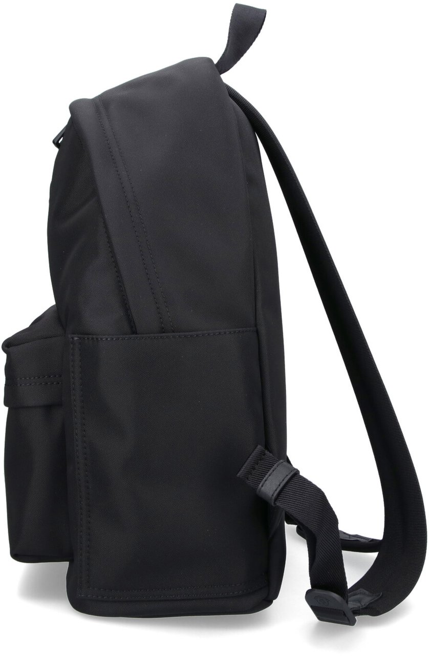 Moncler Black New Pierrick Nylon Backpack Zwart