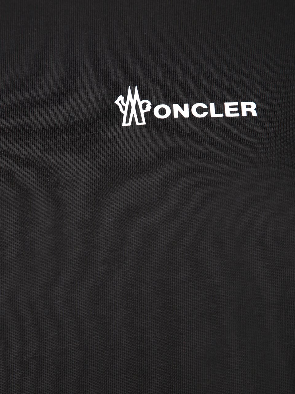 Moncler MONCLER GRENOBLE Black T-Shirts Zwart