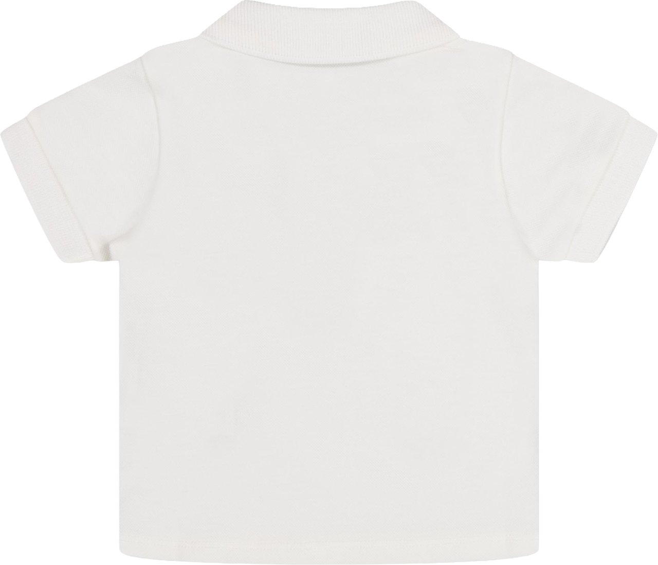 Moncler Baby Jongens Polo In Wit Wit
