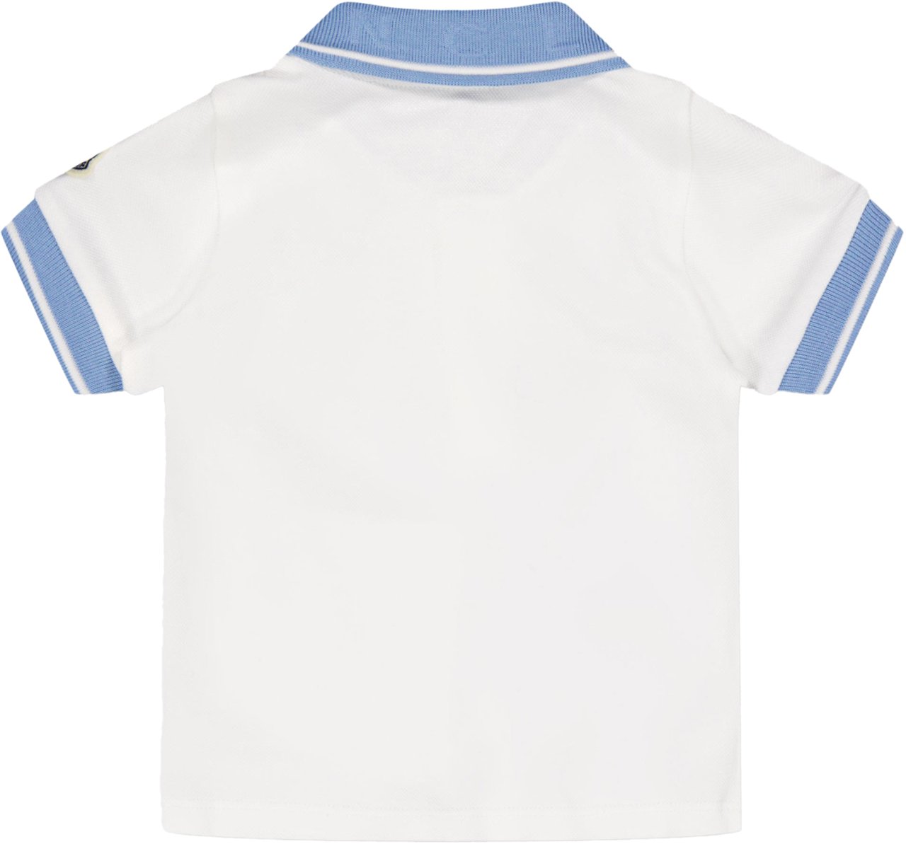 Moncler Moncler Baby Jongens Polo In Wit Wit