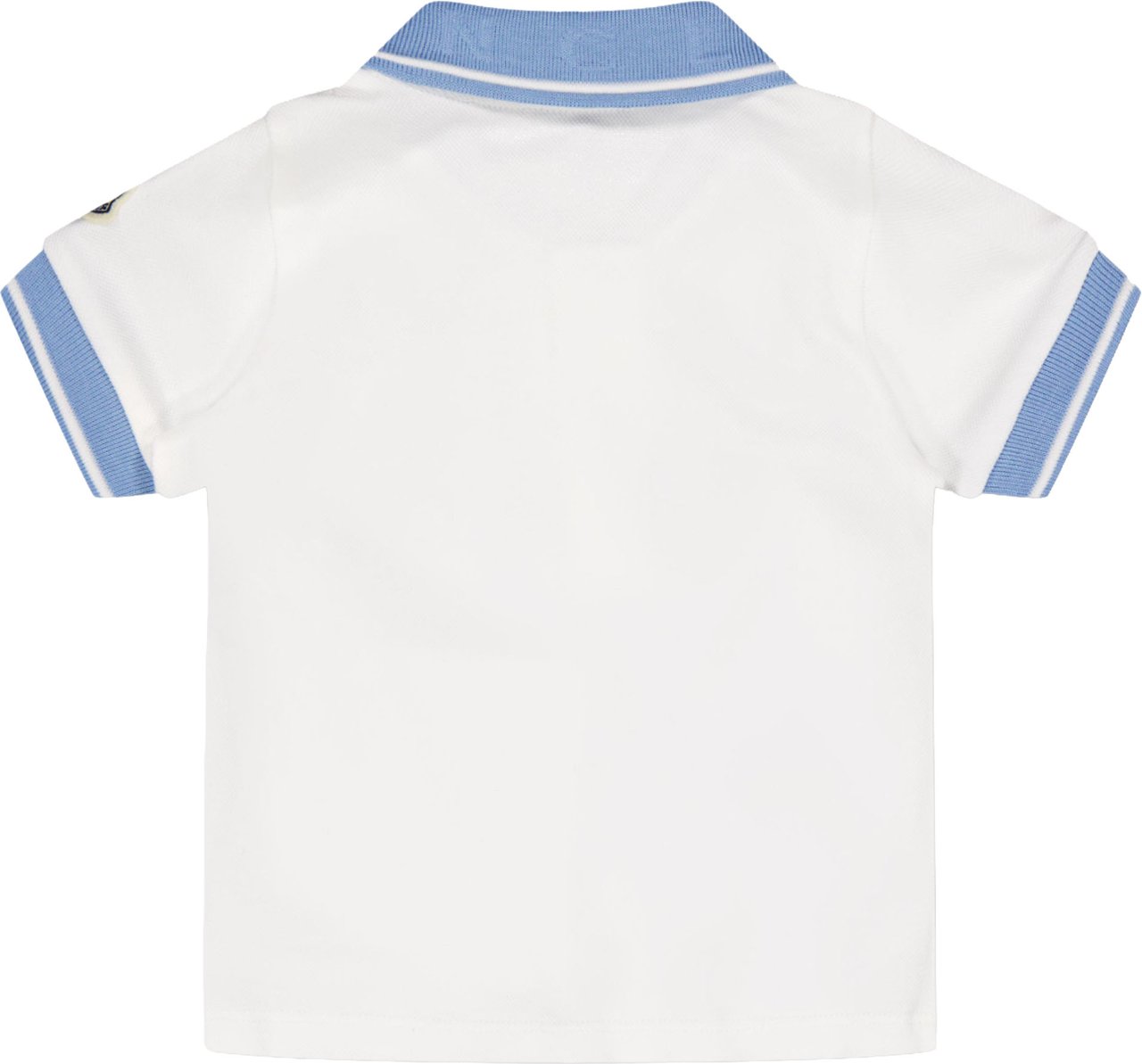 Moncler Baby Jongens Polo In Wit Wit