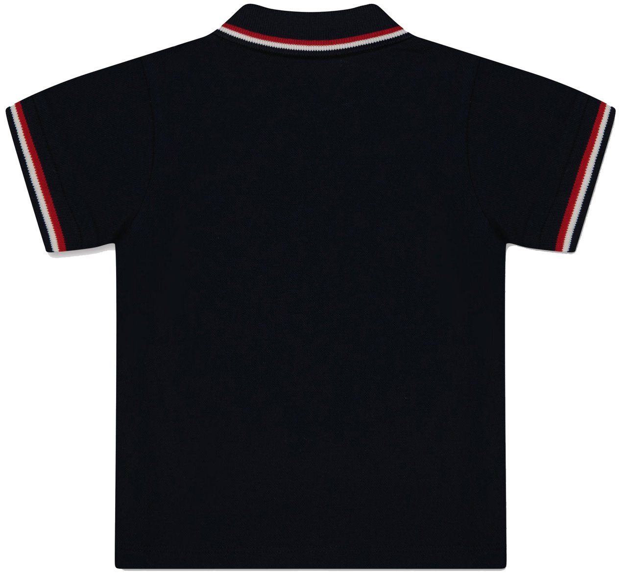 Moncler Moncler Baby Jongens Polo In Navy Blauw