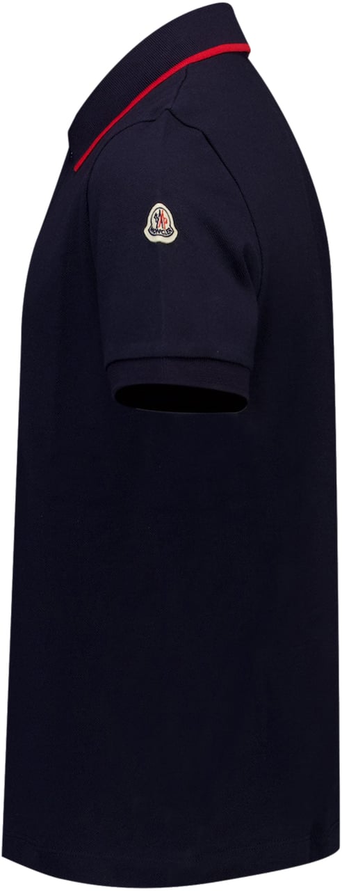 Moncler Moncler Kinder Jongens Polo In Navy Blauw