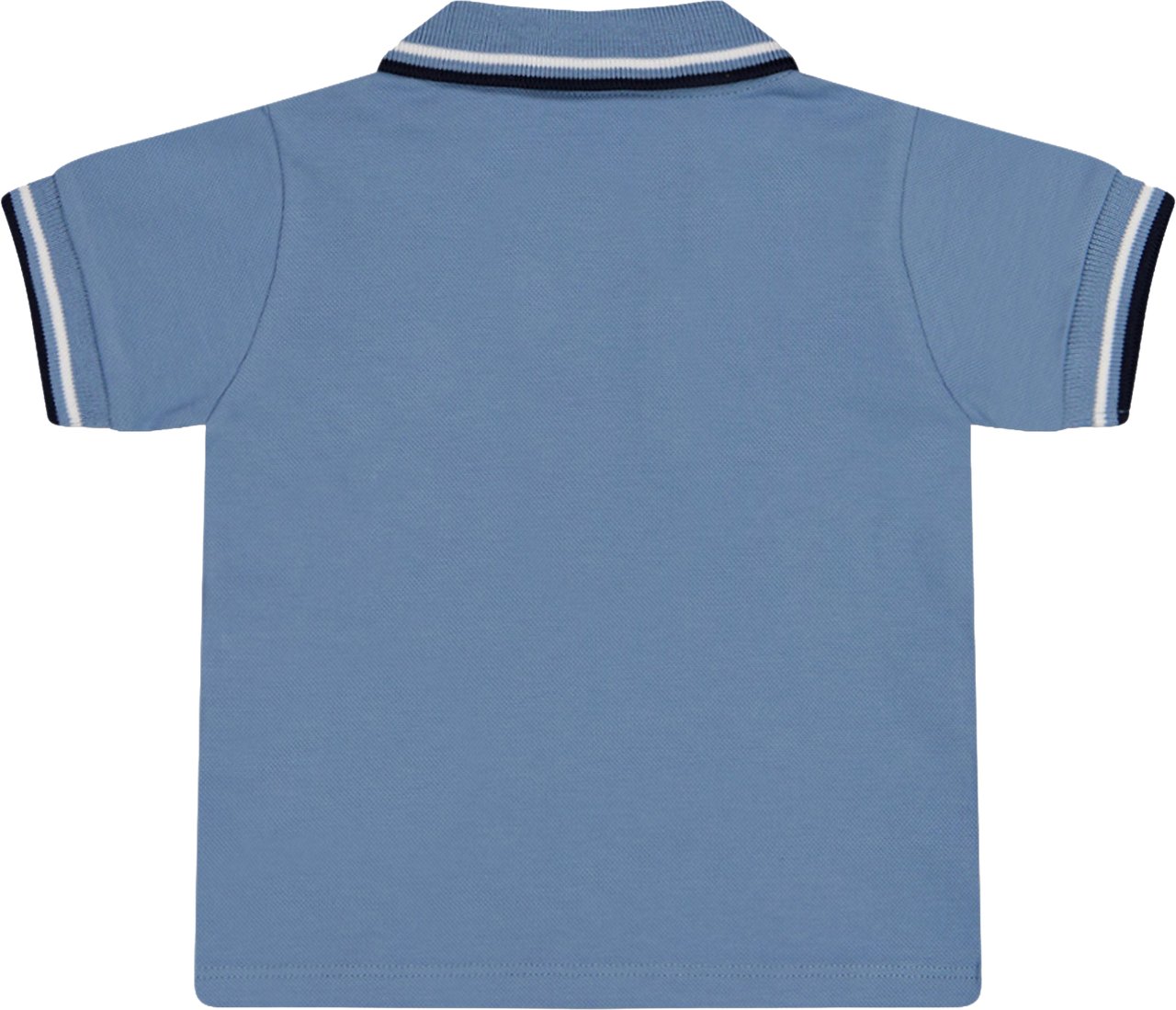 Moncler Baby Jongens Polo In Blauw Blauw
