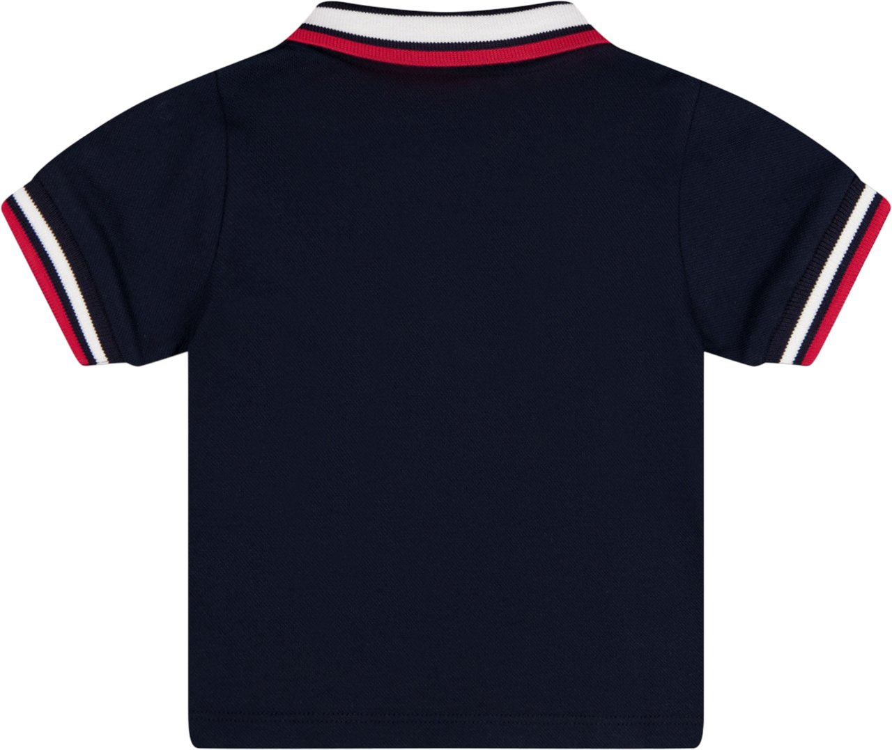 Moncler Baby Jongens Polo In Navy Blauw
