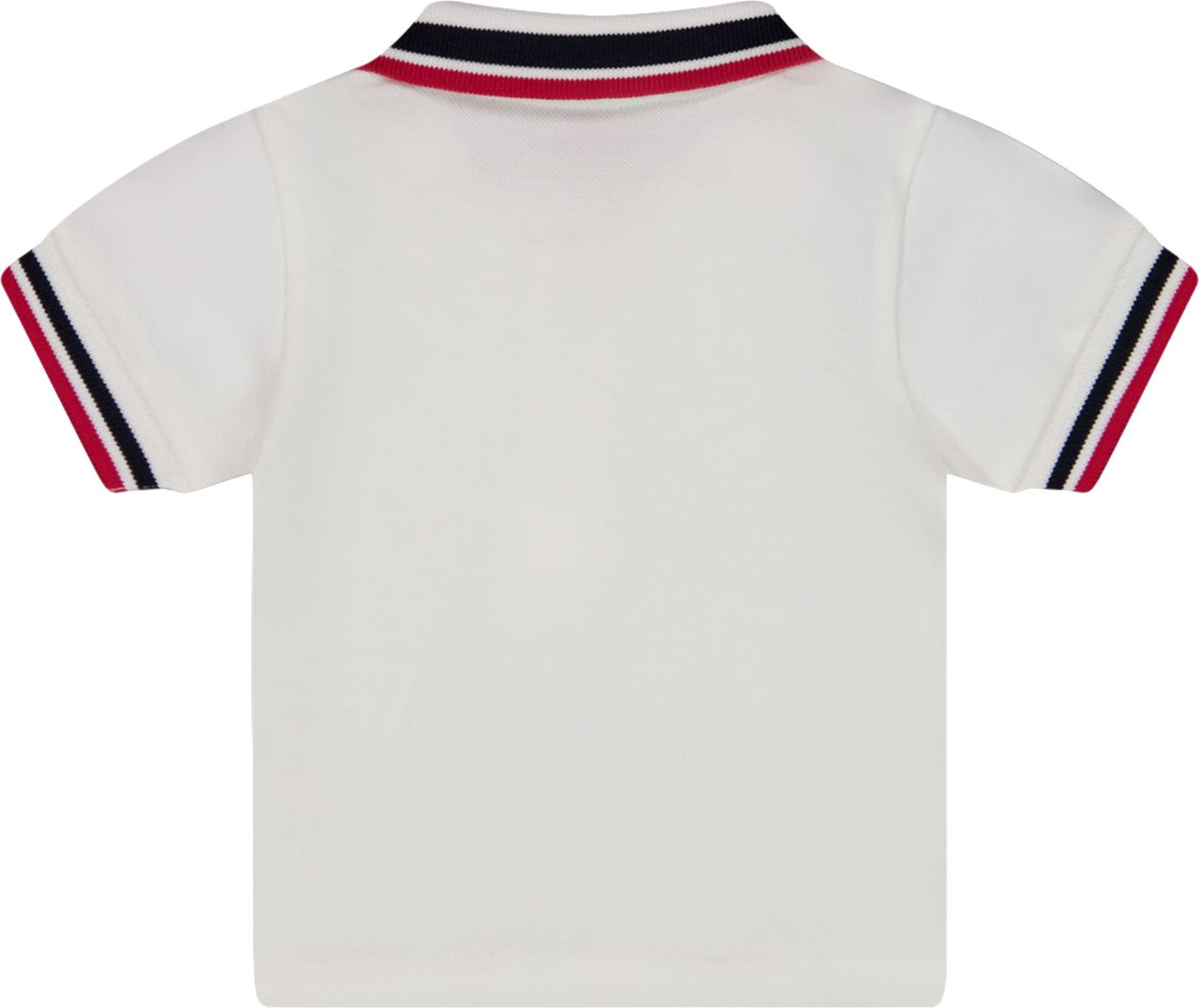 Moncler Moncler Baby Jongens Polo In Wit Wit
