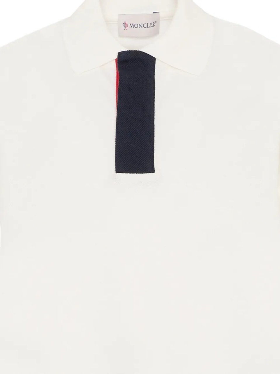 Moncler Kinder Jongens Polo In Wit Wit