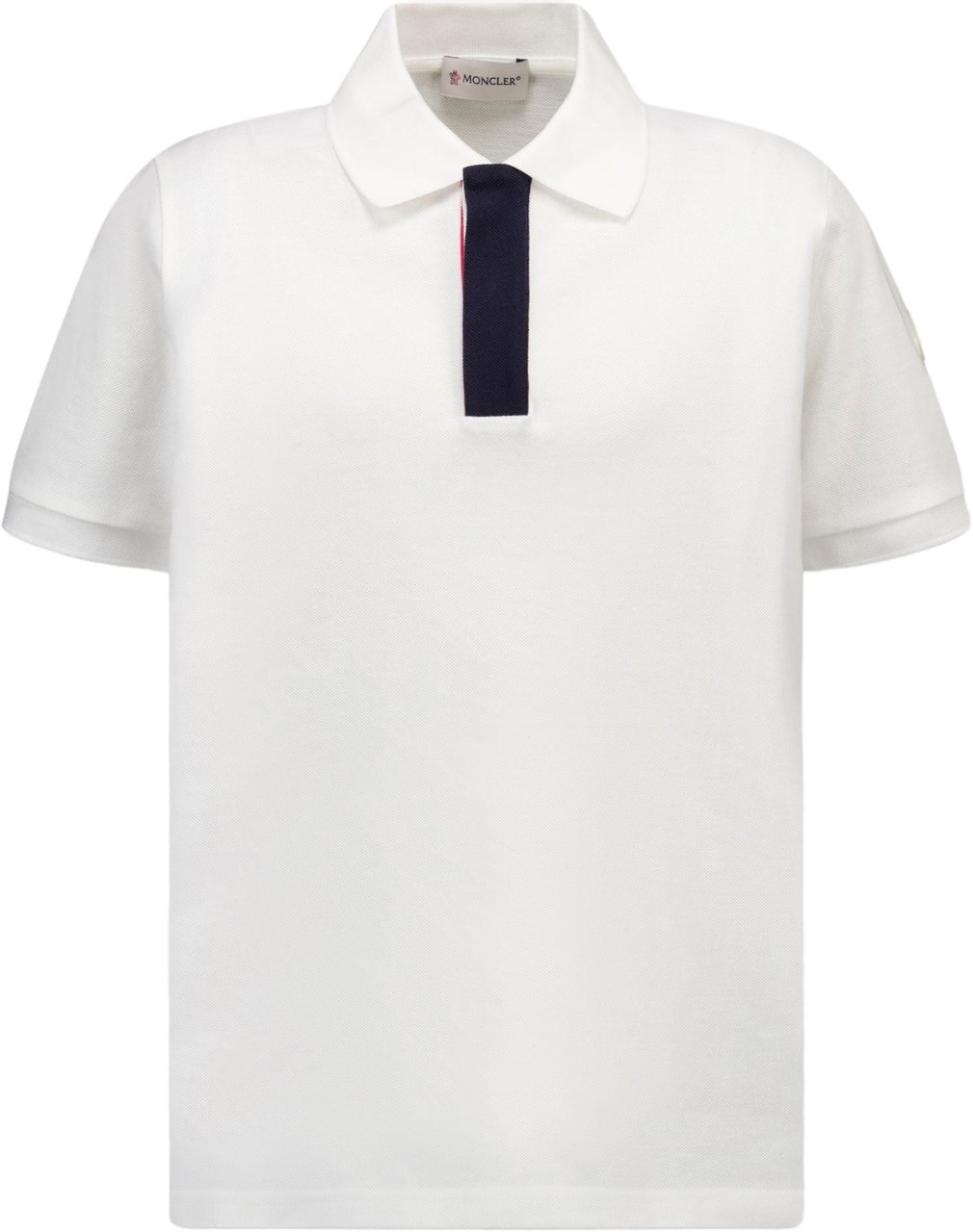 Moncler Moncler Kinder Jongens Polo In Wit Wit