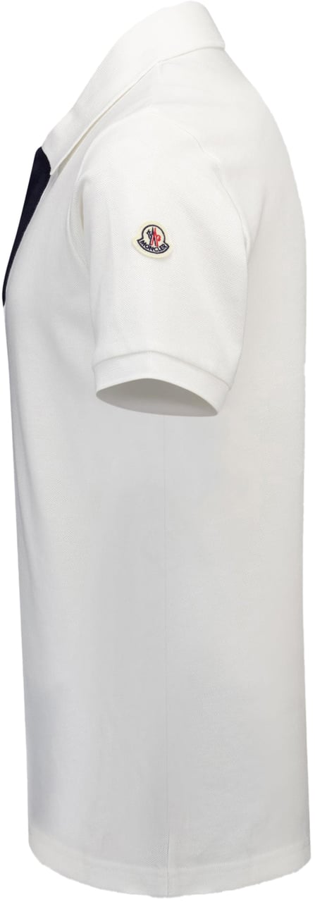 Moncler Moncler Kinder Jongens Polo In Wit Wit