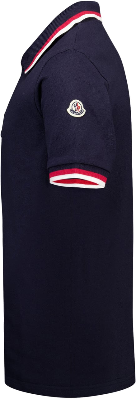 Moncler Moncler Kinder Jongens Polo In Navy Blauw