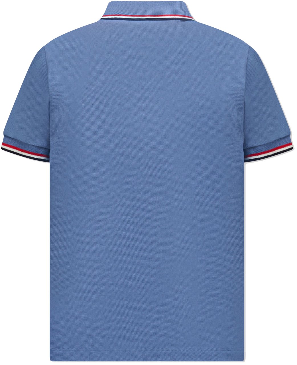 Moncler Moncler Kinder Jongens Polo In Licht Blauw Blauw