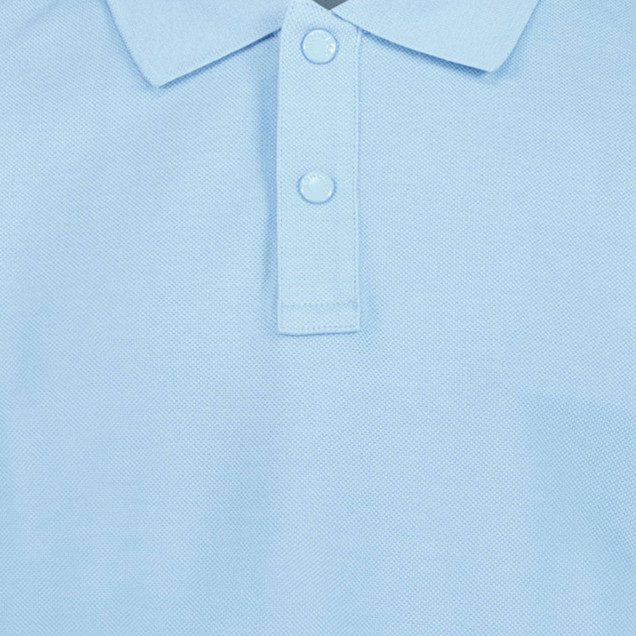 Moncler Moncler Kinder Jongens Polo In Licht Blauw Blauw