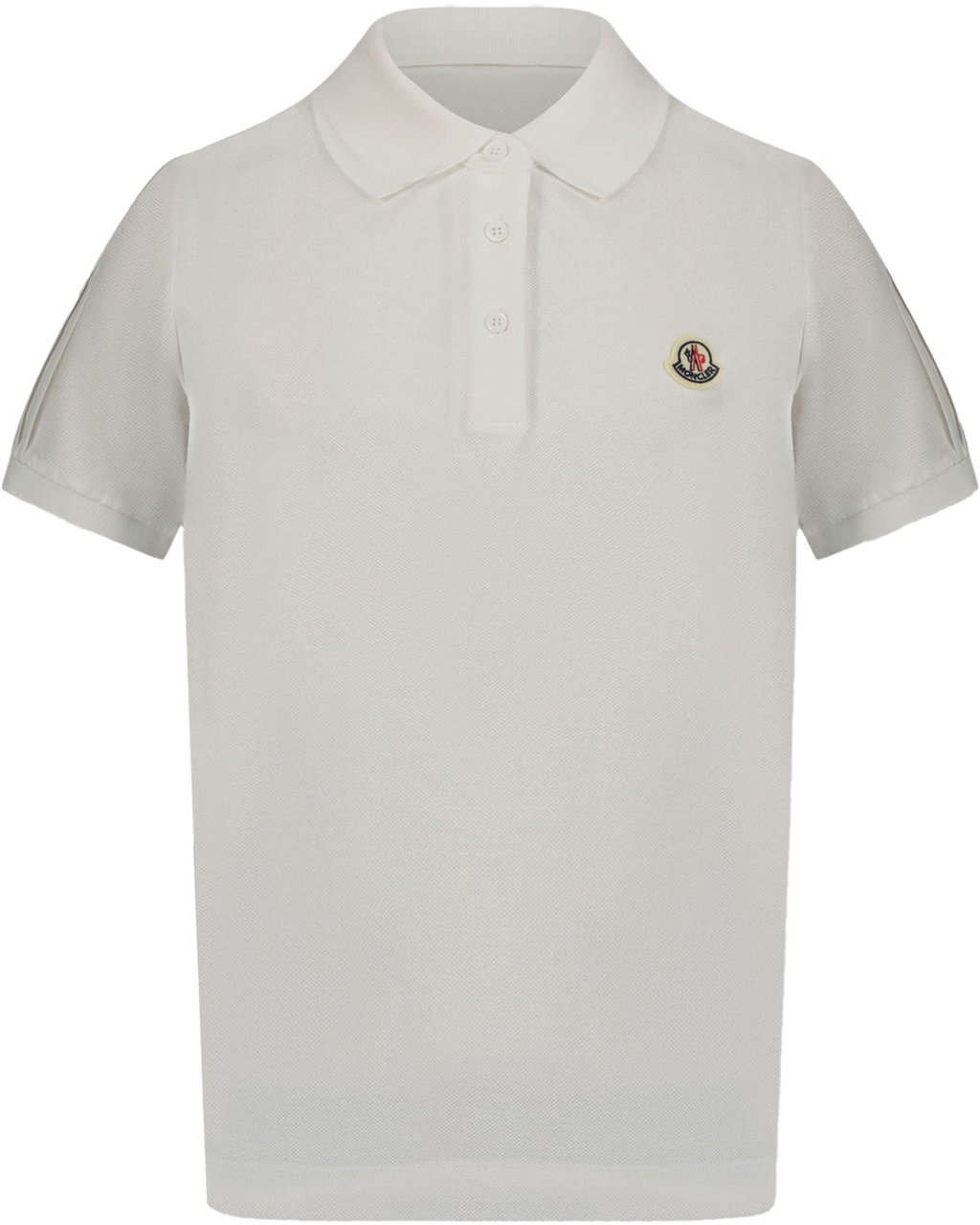 Moncler Moncler Kinder Meisjes Polo In Wit Wit