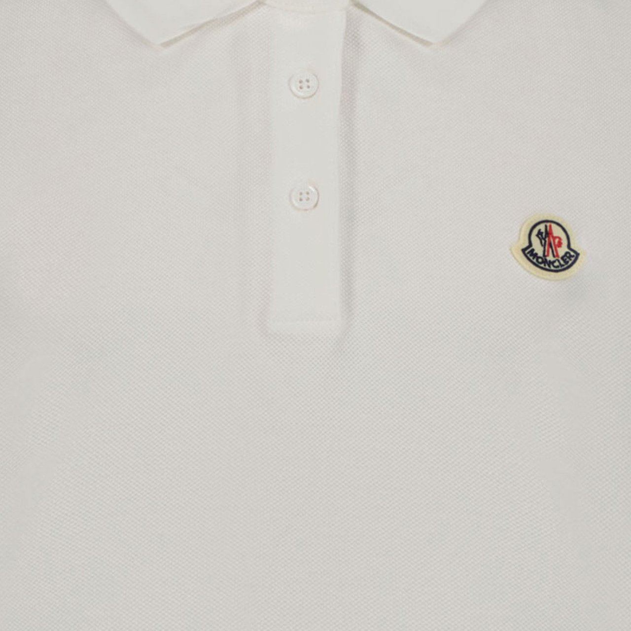 Moncler Moncler Kinder Meisjes Polo In Wit Wit