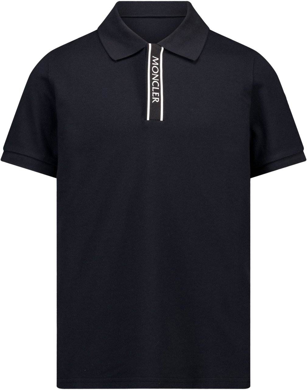 Moncler Moncler Kinder Jongens Polo In Zwart Zwart
