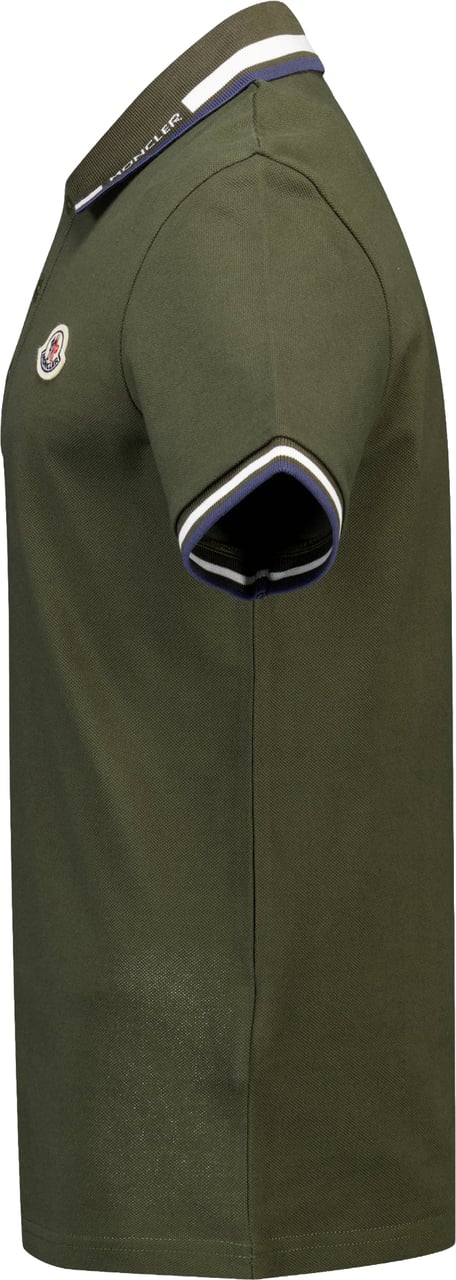 Moncler Moncler Kinder Jongens Polo In Army Groen
