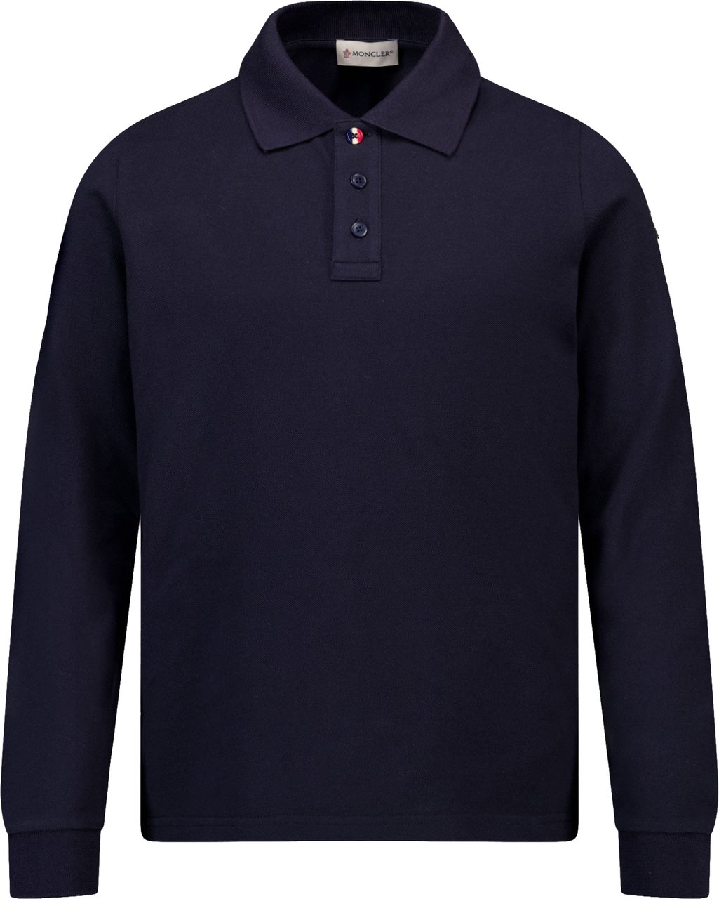 Moncler Kinder Jongens Polo In Navy Blauw