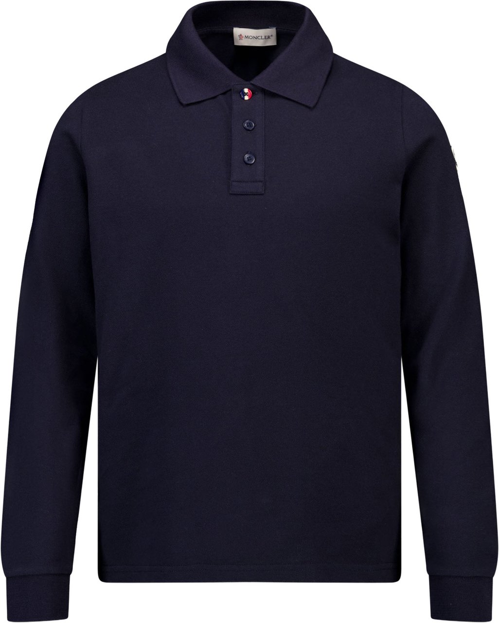 Moncler Kinder Jongens Polo In Navy Blauw