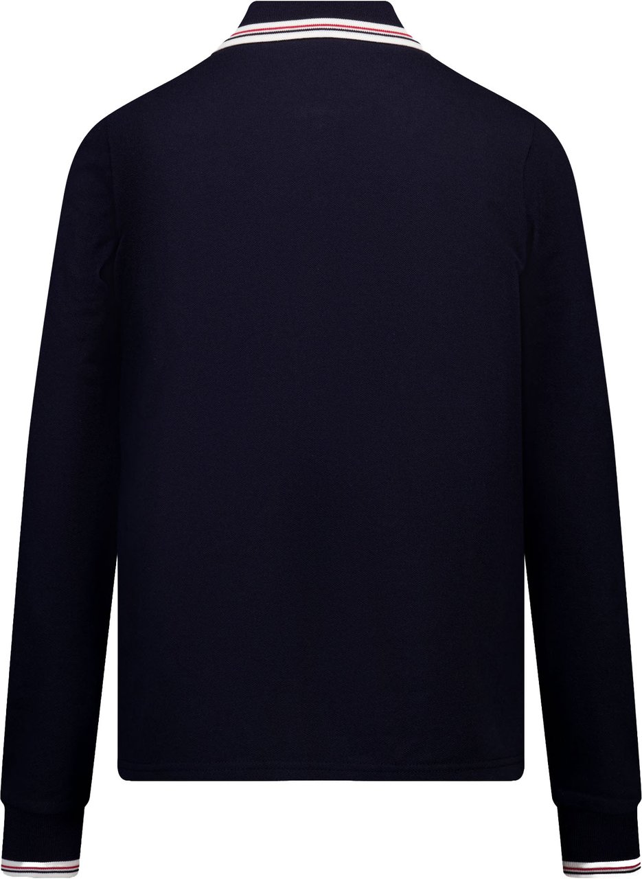 Moncler Kinder Jongens Polo In Navy Blauw