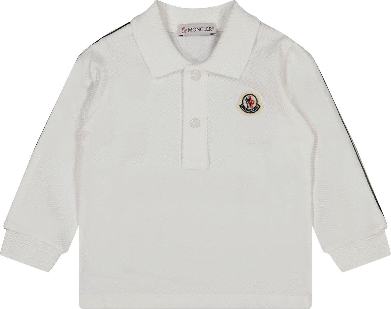 Moncler Baby Jongens Polo Wit Wit