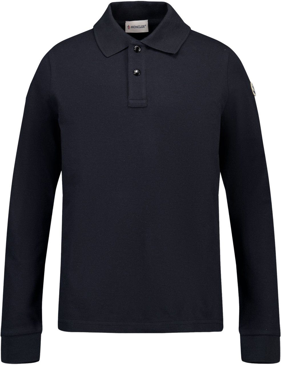 Moncler Moncler Kinder Jongens Polo In Zwart Zwart