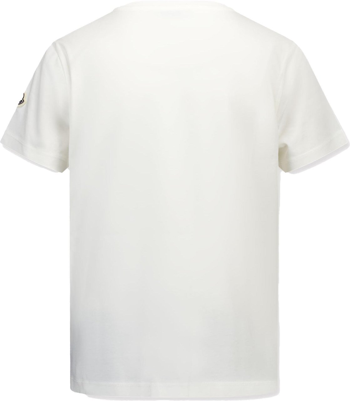 Moncler Moncler Kinder Jongens T-Shirt In Wit Wit