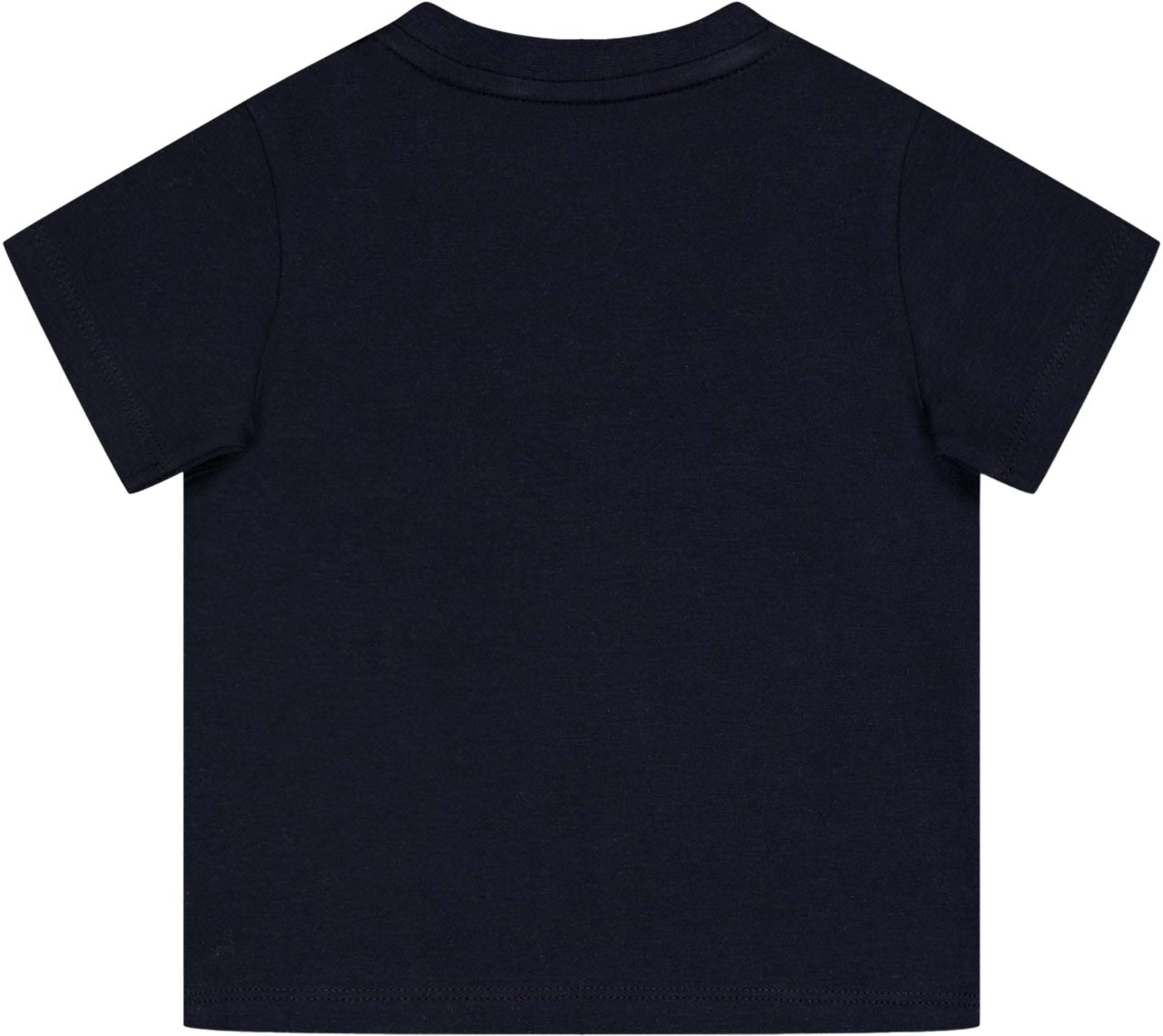 Moncler Moncler Baby Jongens T-Shirt In Navy Blauw