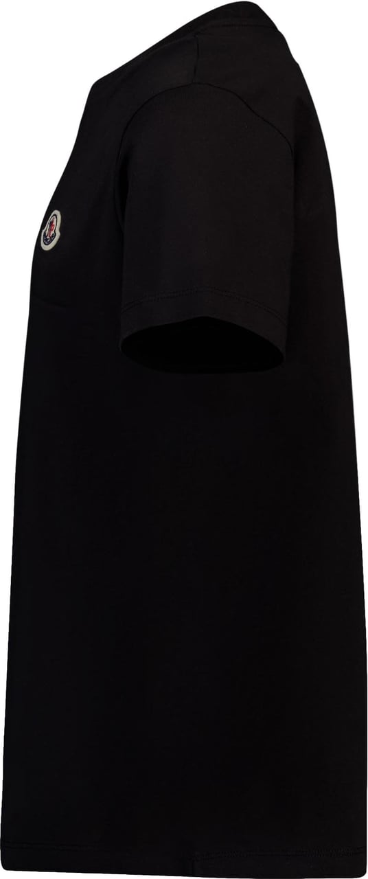 Moncler Kinder Jongens T-Shirt In Zwart Zwart