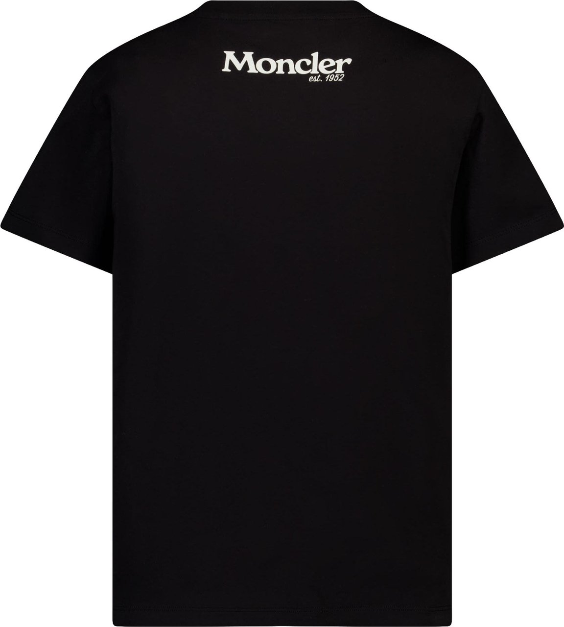 Moncler Kinder Jongens T-Shirt In Zwart Zwart