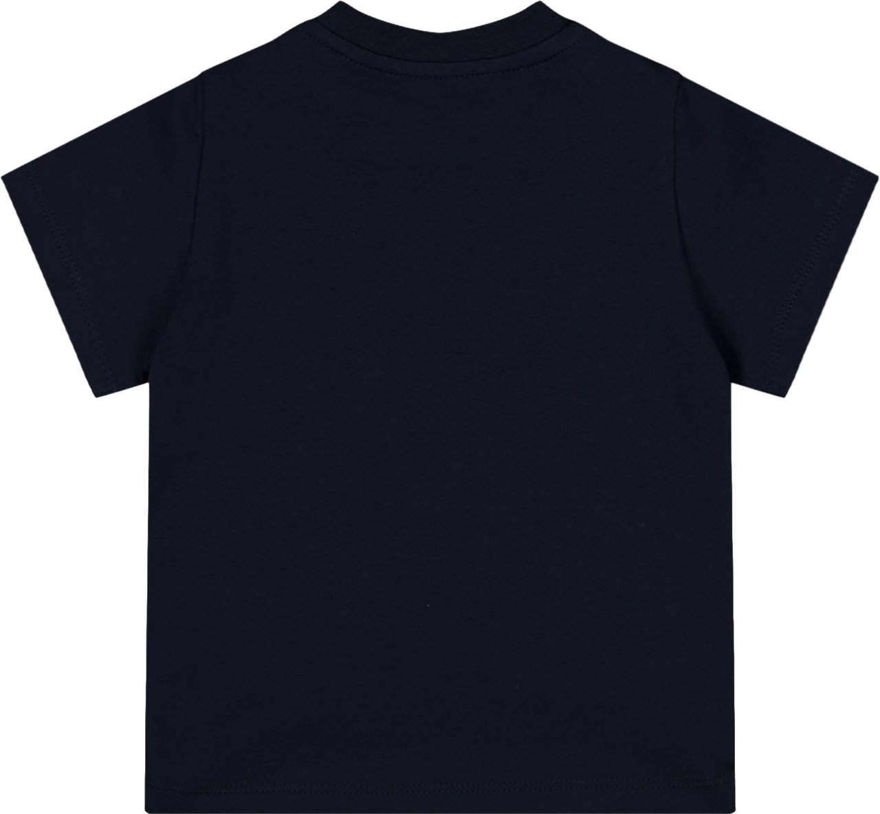 Moncler Baby Jongens T-Shirt In Navy Blauw